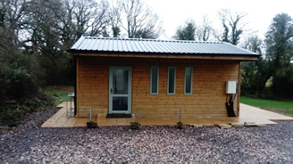 Bottom building with more shower and toilet facilities